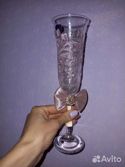 Свадебные бокалы 4шт