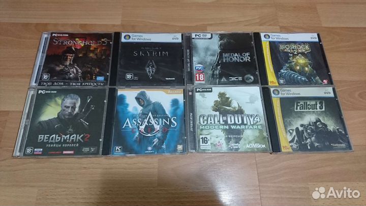 Лицензионные диски с играми (Jewel)