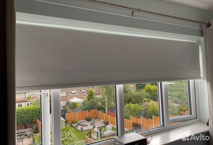 Жалюзи на окна рулонные тканевые