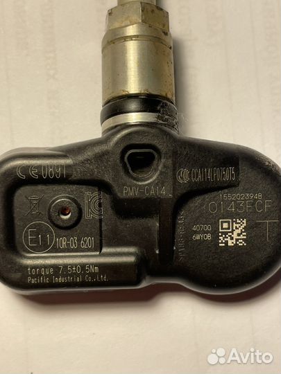 Два датчика давления шин Nissan/Infiniti