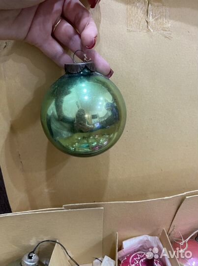 Елочные шары СССР