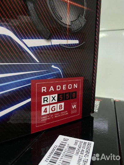 Видеокарта RX 550 4гб новые