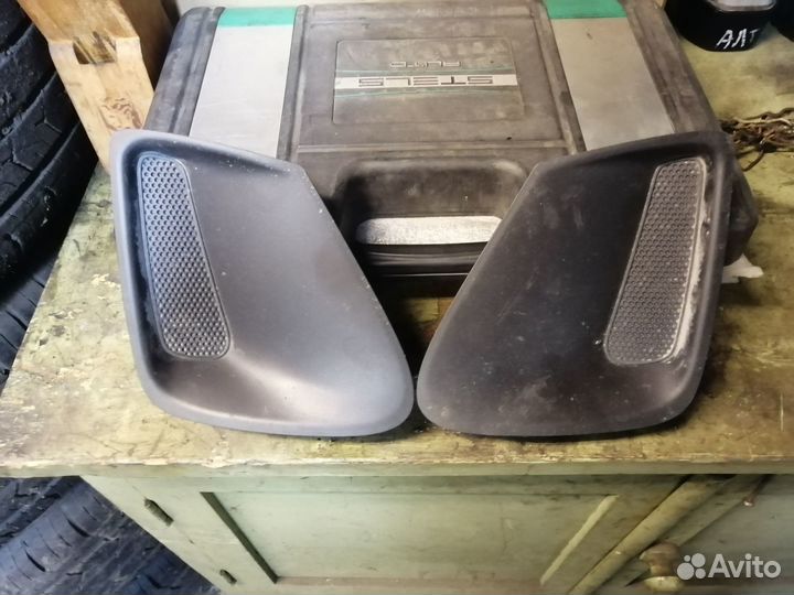 Заглушки противотуманные фар тойота королла150 рес