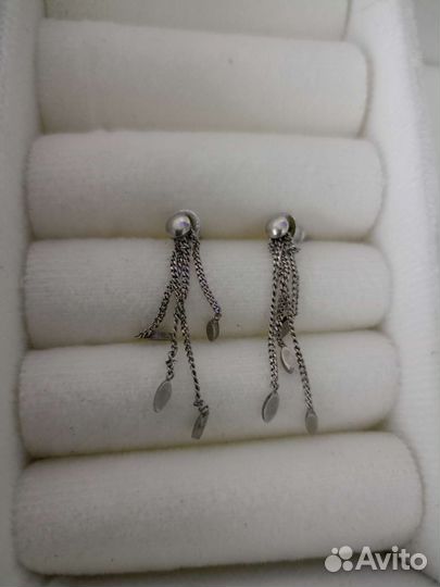 Серебряные серьги