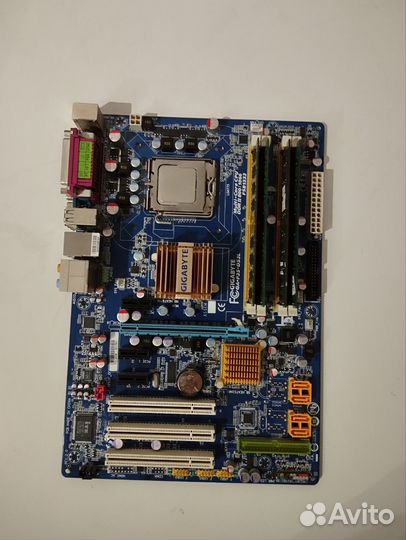 Комплект: мат. плата, проц, оперативная память