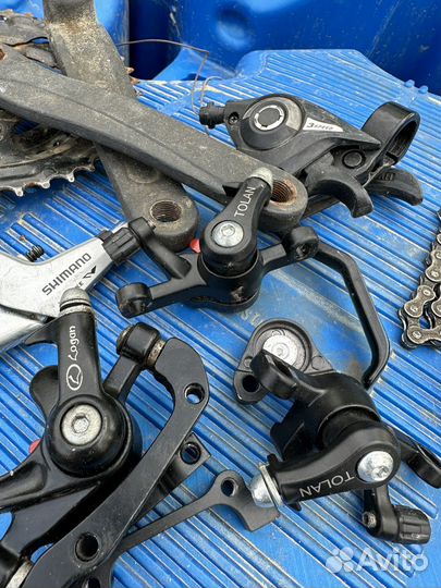 Запчасти для велосипеда shimano,тормоза