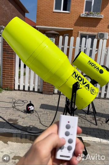 Пеногенератор, пенная пушка