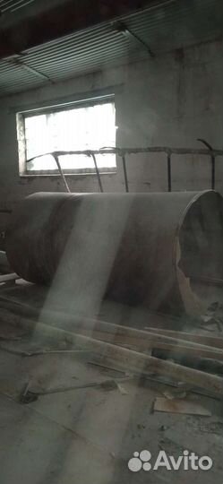 Труба железная ангарные ворота бочка