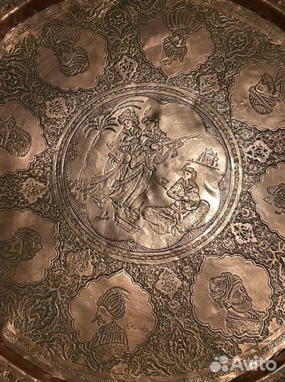 Очень редкий поднос музейный уровень