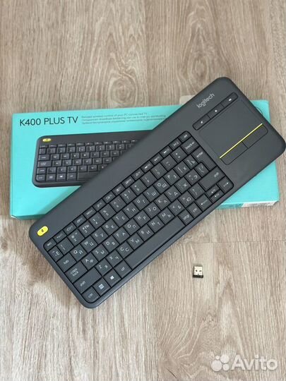 Беспроводная клавиатура Logitech K400 Plus Black