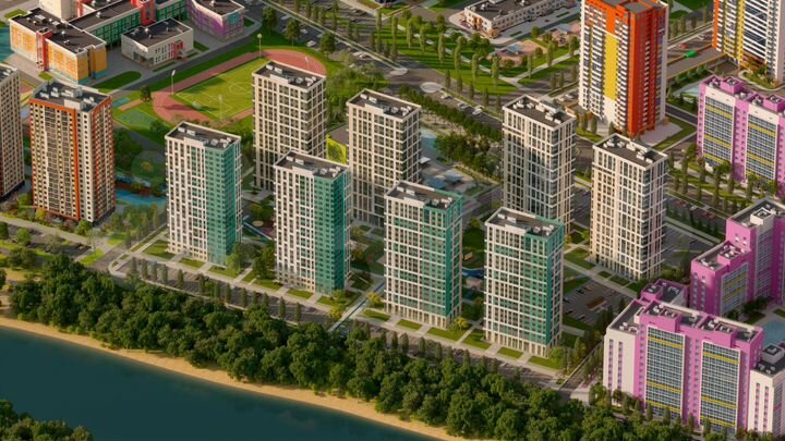 3-к. квартира, 71 м², 15/22 эт.