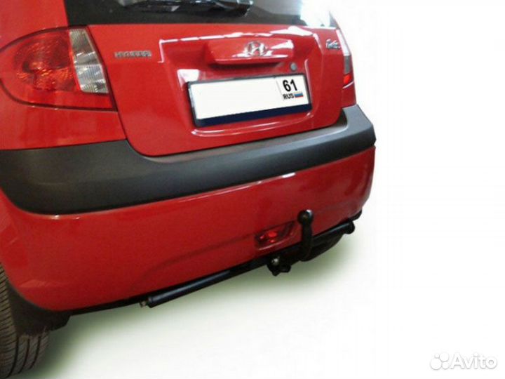 Фаркоп установка тсу Hyundai Getz, 3-дв. хэтчбек 2