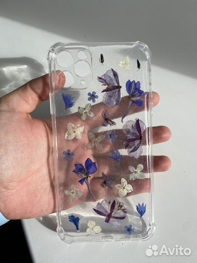 Чехол с сухоцветами