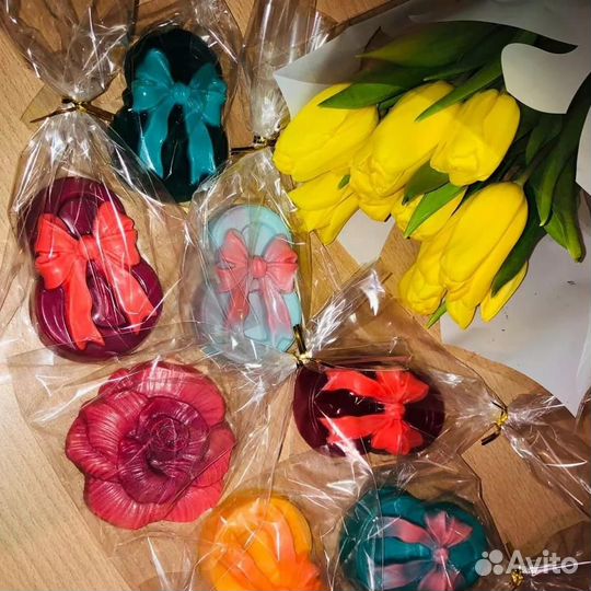 Мыло ручной работы любимым на 8е марта