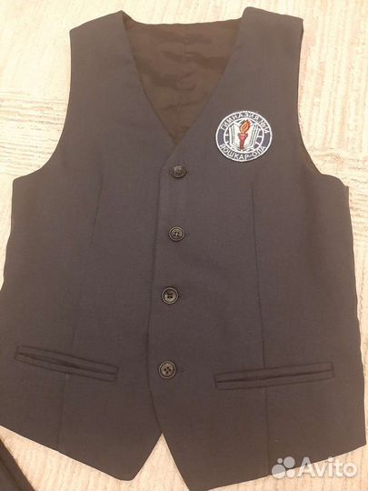 Школьный костюм для мальчика 140