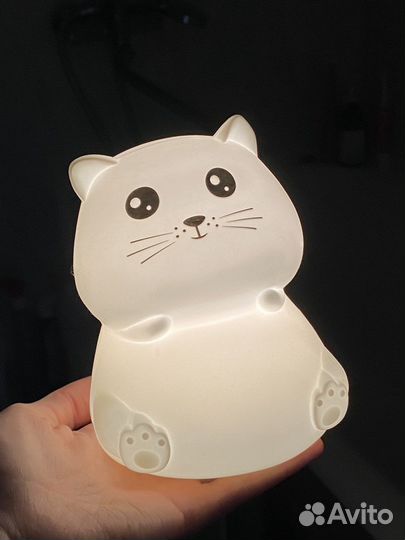 Ночник детский кот