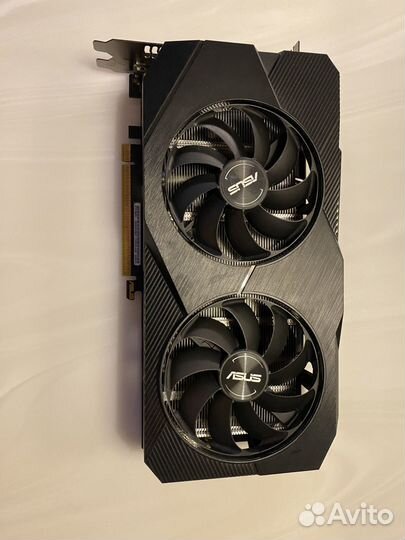 Видеокарта asus GeForce GTX 1660 super dual EVO OC