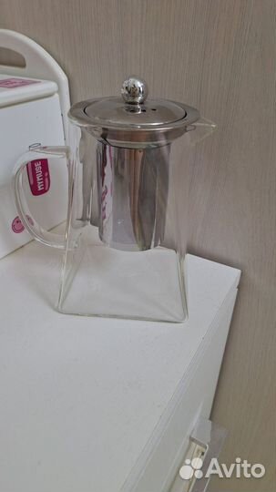 Чайник заварочный стеклянный