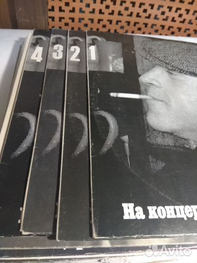 Набор пластинок LP Высоцкий