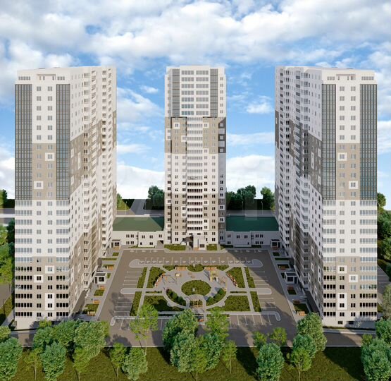 3-к. квартира, 102,8 м², 24/27 эт.