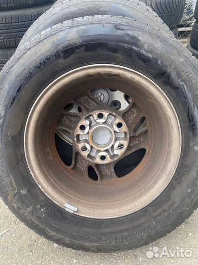 Колесо Bridgestone 205/70 15; 6*139.7; 4 штуки