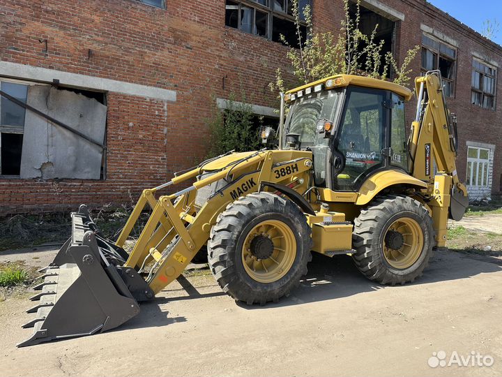 Экскаватор-погрузчик Shanmon 388H, 2024