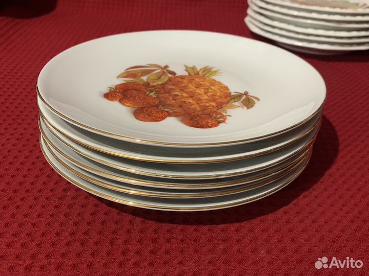 Набор тарелок,Фрукты’’ Германия