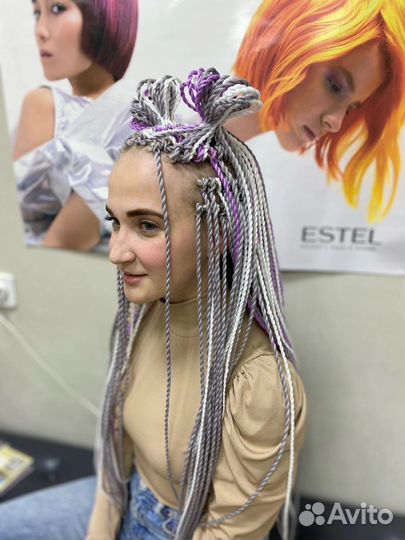 Сенегальские косы 180шт