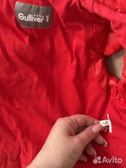 Жилетка для девочки 80