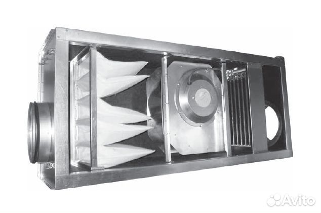 Приточная вент установка Shuft CAU 4000 м3/ч