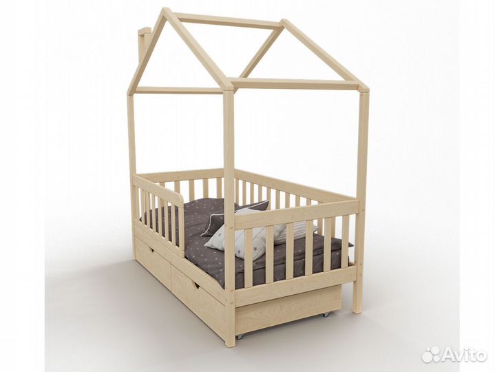 Детская кровать домик