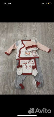 Новый комплект для новорожденного