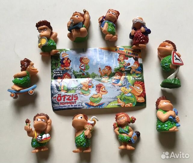 Kinder Surprise Игрушки Киндеры 90-х Полные Серии