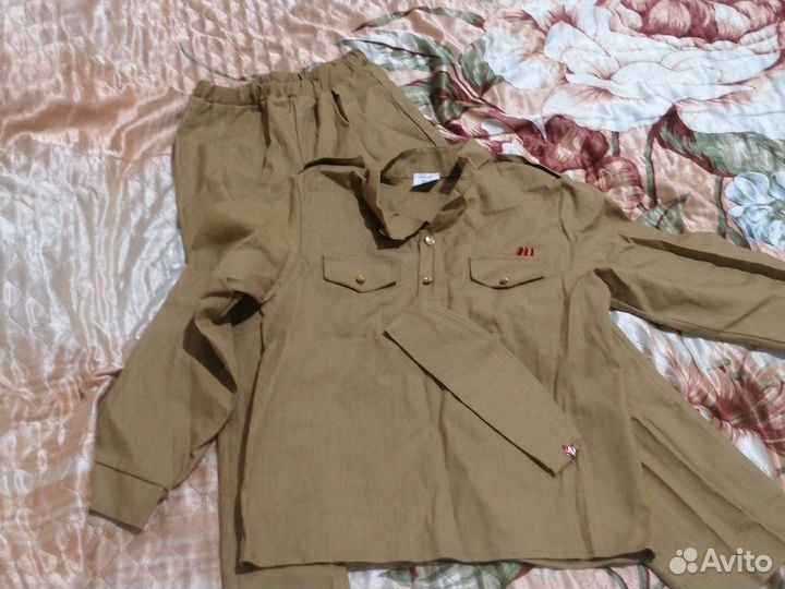 Солдатский костюм детский рост 164