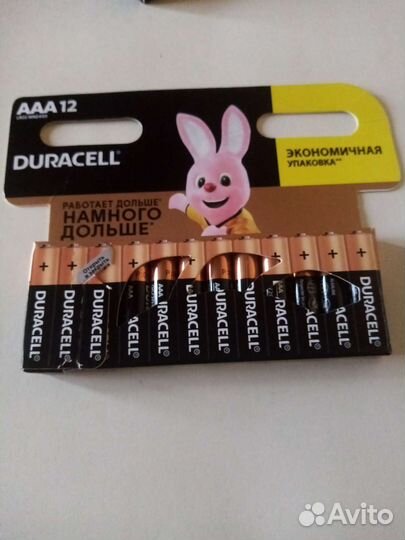 Батарейки Дюрасел