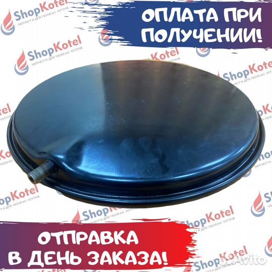 Расширительный бак 6л. M14/1 круглый чер. Baxi Eco