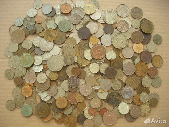 Монеты СССР и России.с 1924-1993 г.Больше 330 шт