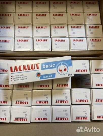 Зубная паста lacalut basic