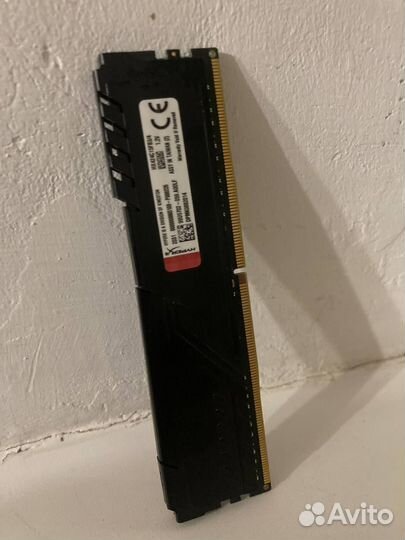 Оперативная память ddr4 hyperx fury 4gb 2400