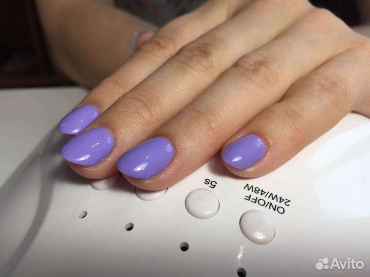 Маникюр с покрытием гель-лаком