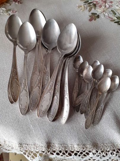 Мельхиоровые ложки СССР