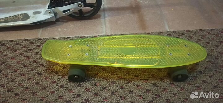 Трюковой самокат, самокат обычный,скейт