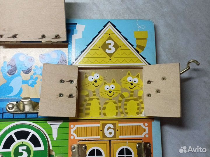 Забронировано Бизиборд для малышей