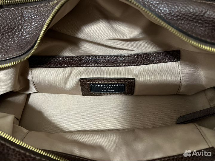 Сумка натуральная кожа gianni chiarini Italia