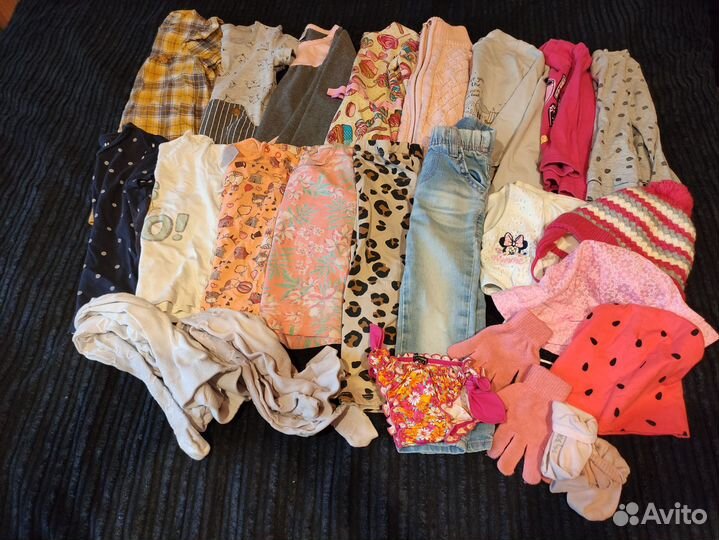 Вещи пакетом на девочку 92 размер