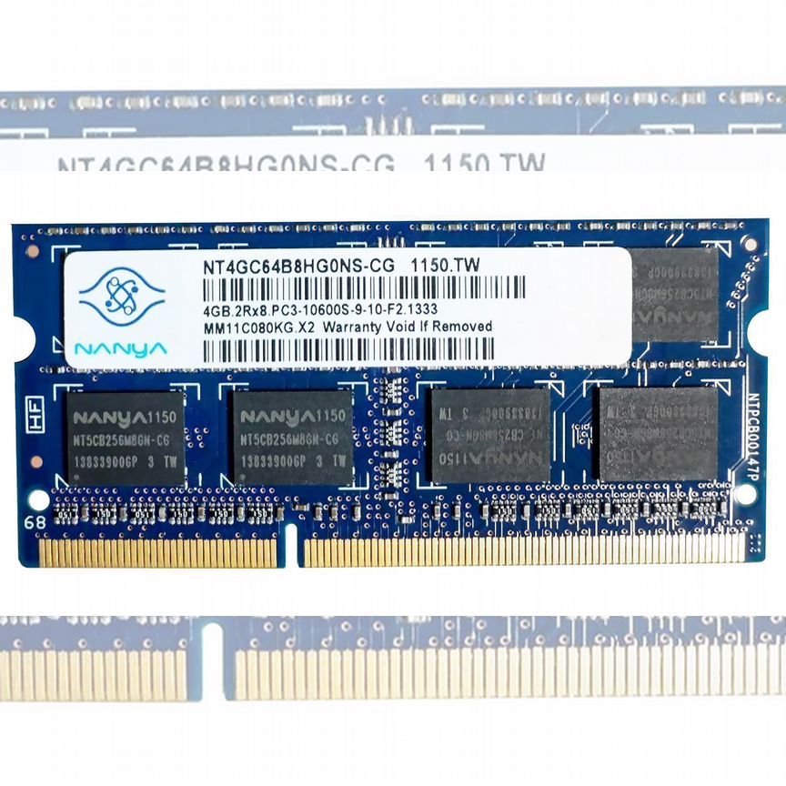 [NT4GC64B8HG0NS-CG] Оперативная Память Nanya 4gb Nt4gc64b8hg0ns-Cg