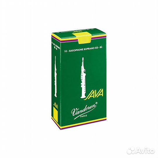 Трости для сопрано саксофона Vandoren Java №2,5
