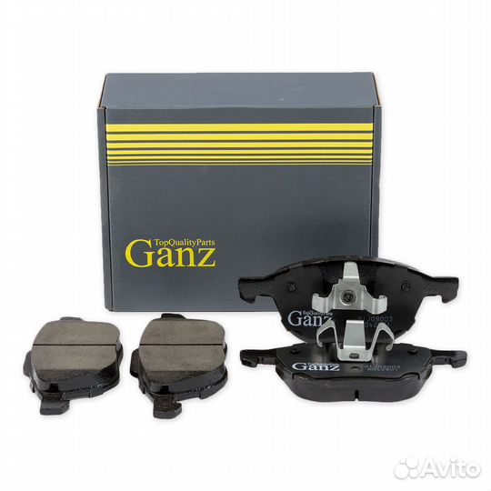 Колодки передние ford focus 2 mazda volvo ganz GIJ