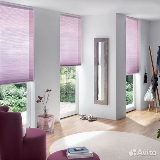 Плиссе / гофре шторы и занавески