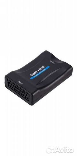 Конвертер scart - hdmi с кабелем питания(USB)